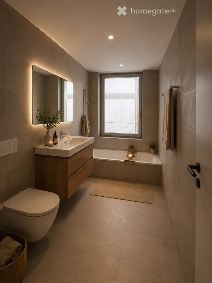 4 1/2 pièces appartement au rez-de-chaussée à Siebnen