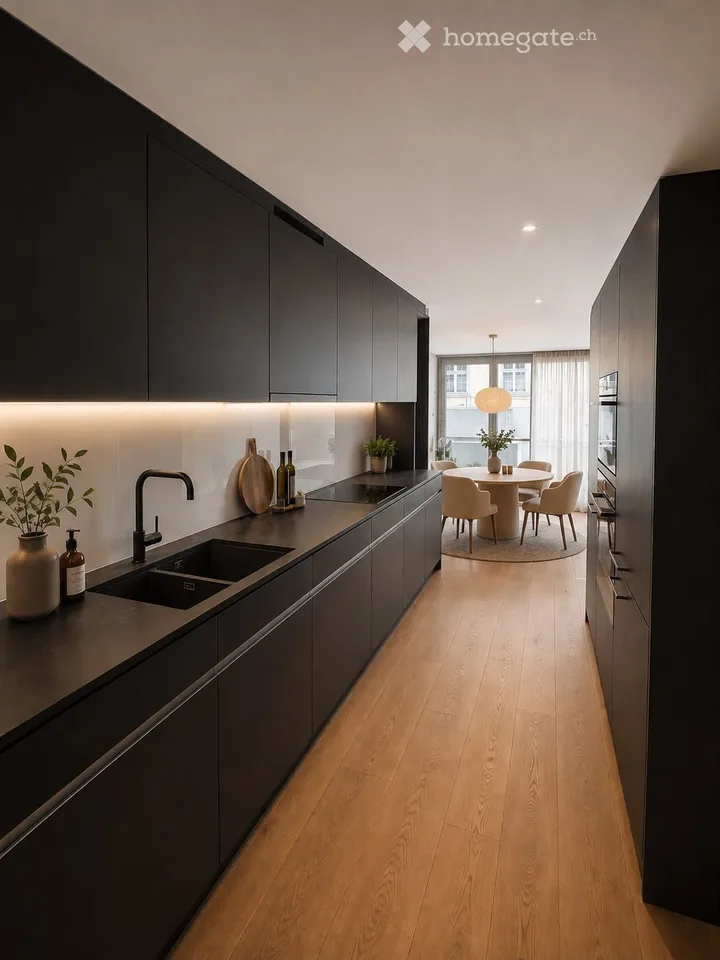 4 1/2 pièces appartement au rez-de-chaussée à Siebnen