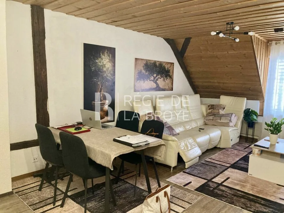 Appartamento arredato di 2.5 locali a Estavayer-le-Lac