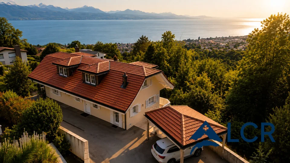 Villa d'Exception de 7.5 pièces - Vue Lac imprenable | 315 m² | Calme absolu