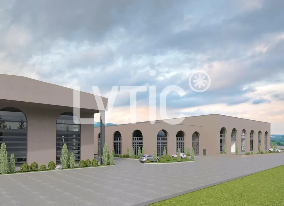 Magazzino industriale, uffici di 6500 m2 divisibili in affitto a Yvonand
