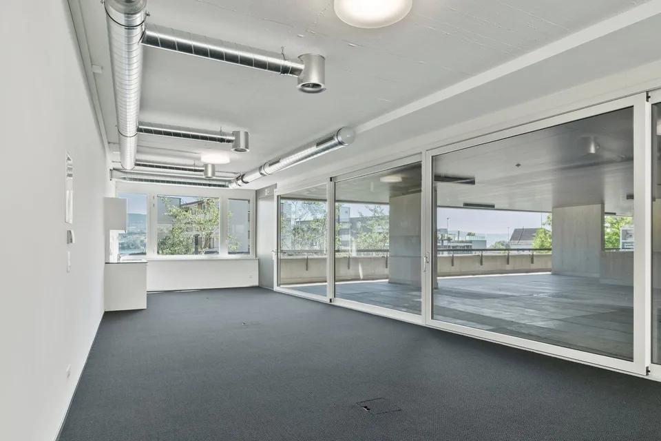 Büro- und Gewerbeflächen mit Seesicht und flexiblen Grössen nach Bedarf