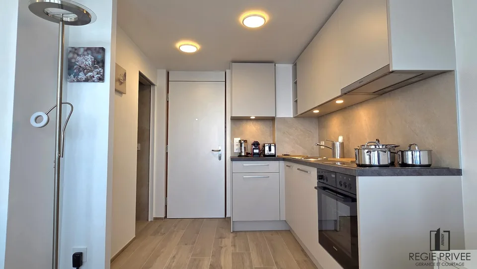 Furnished & equipped studio in Lausanne