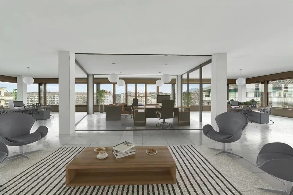 Superficie amministrativa di 245 m² nel cuore di un quartiere dinamico