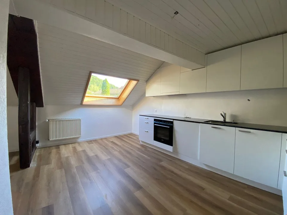 Appartement 3 pièces fraîchement rénové