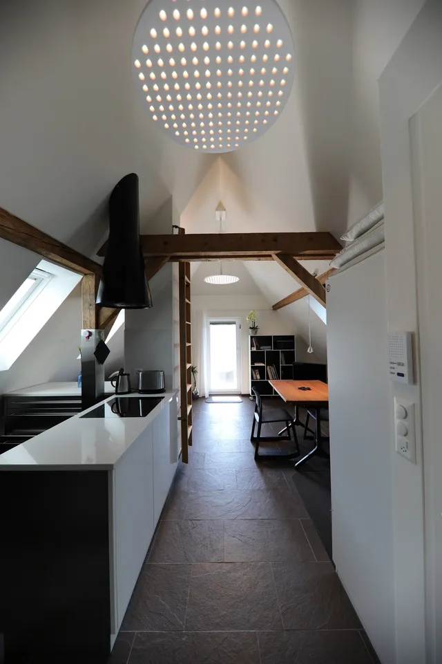 Hochwertig ausgebaute, möblierte Wohnung in Fussdistanz zu Schaffhauser Innenstadt