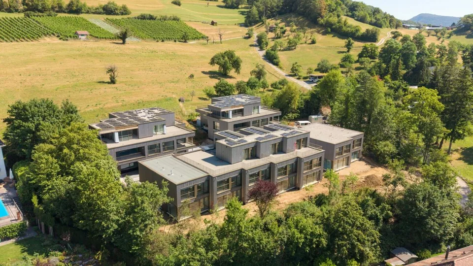 4.5-Zimmer-Attikawohnung mit 195 m² Terrasse und Weitsicht