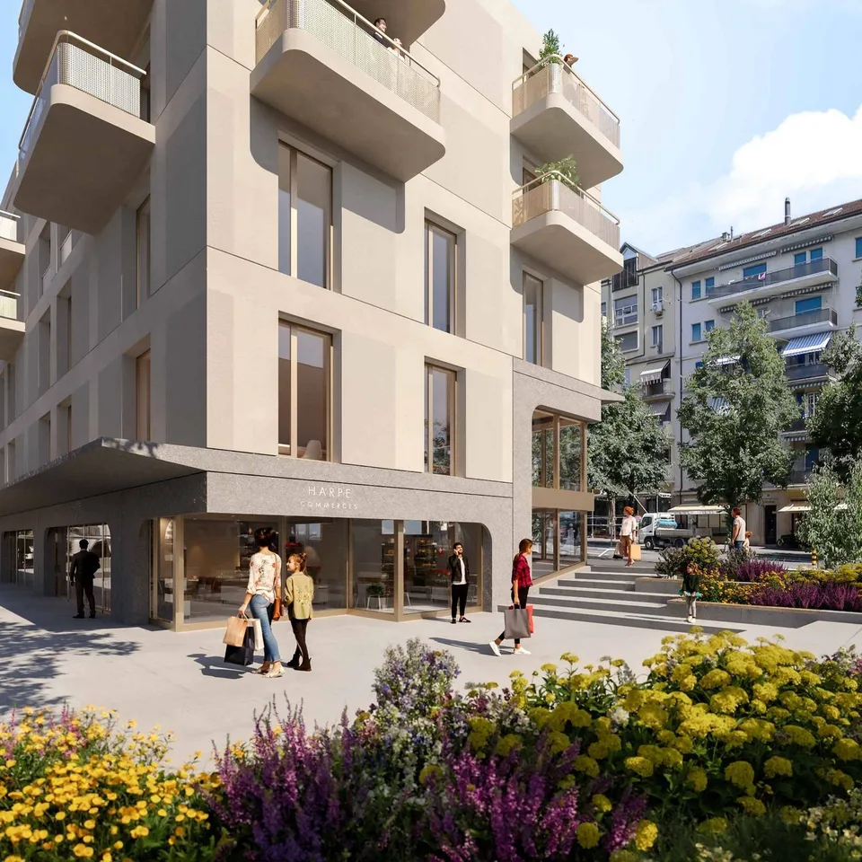 Lausanne-Ouchy Flächen mit Terrasse, Sommer 2026