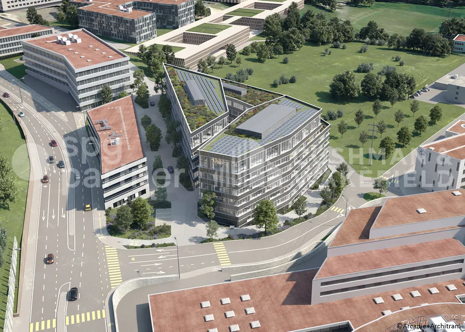Campus BIOPÔLE Büros & Laboratorien modernes MINERGIE-P im Zentrum der Innovation