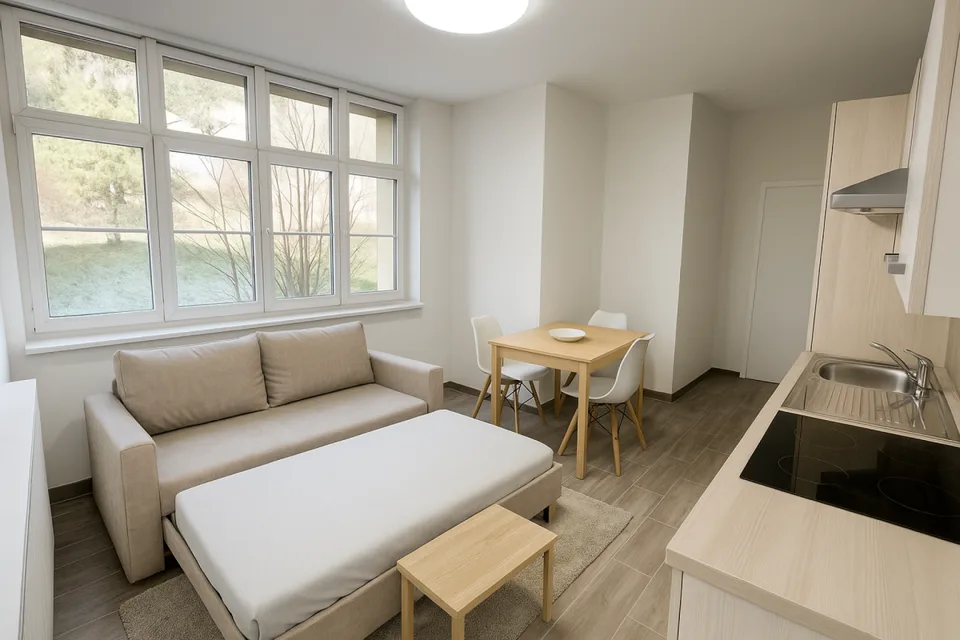 St-Imier, studio entièrement rénové au 1er étage