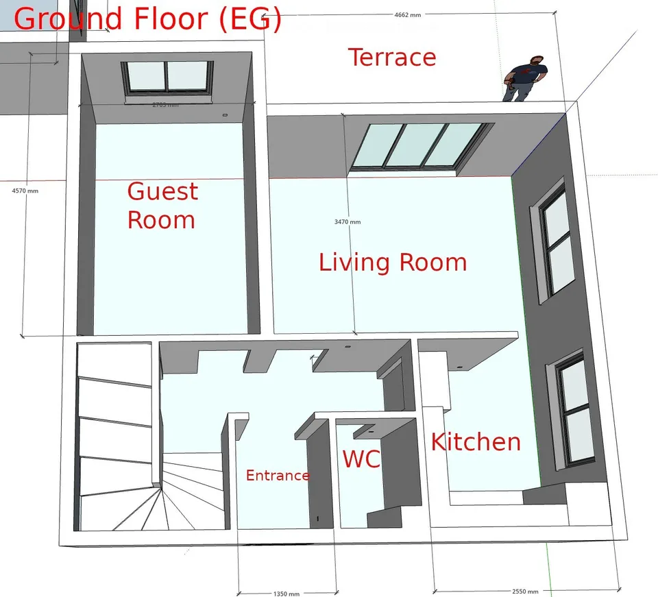 5.5 Zimmer Einfamilienhaus mit Garten und Garage in Linthal