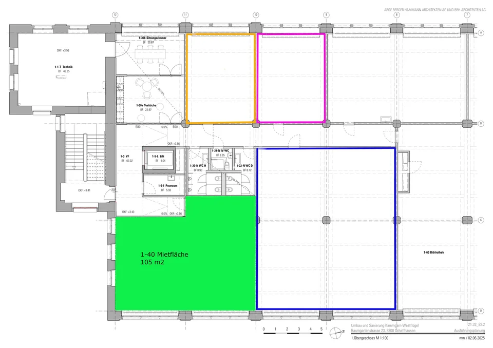 Kammgarnareal - 105 m2 con carattere industriale