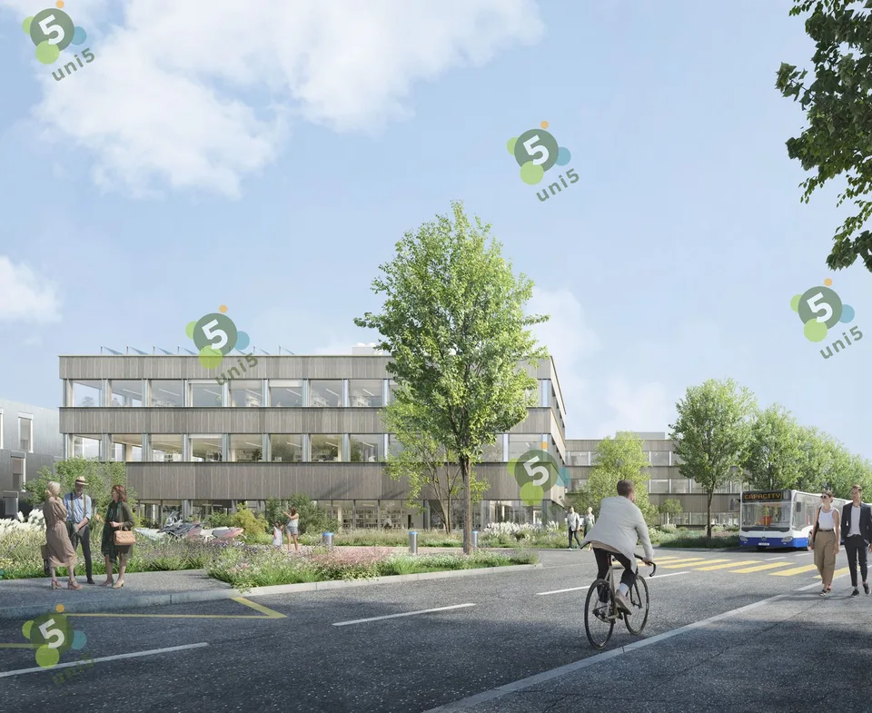 Quarz’up - Bâtiment neuf - Surfaces brutes à Vernier
