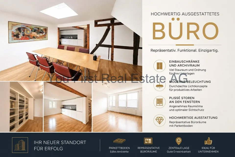 Mehr als nur ein Büro  ein Ort zum Arbeiten & Empfangen