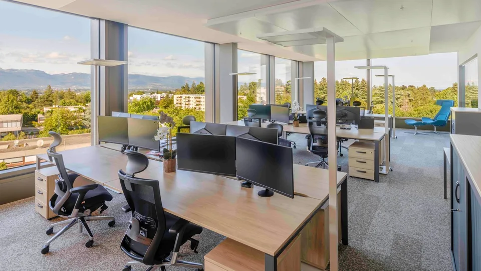 A green working environment designed for encounters and Synergies