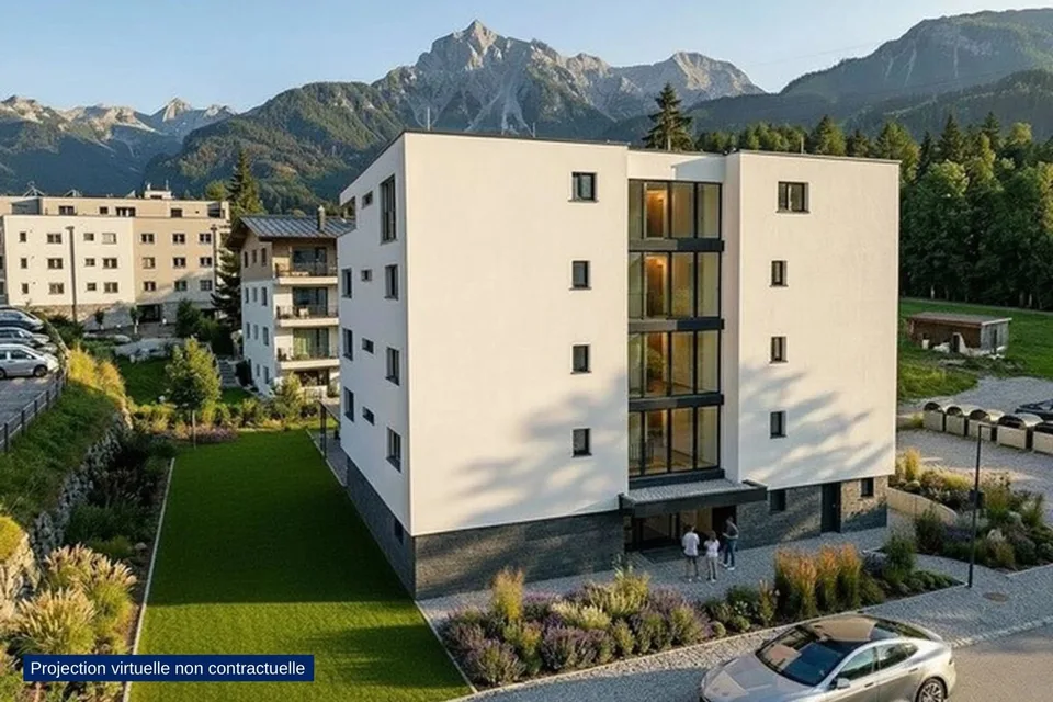 Letztes 3.5-Zimmer-Apartment mit 13 m² Terrasse in einem neuen kleinen Gebäude in Aproz