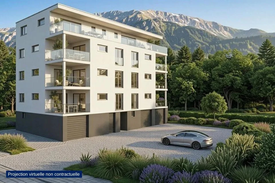 Letztes 3.5-Zimmer-Apartment mit 13 m² Terrasse in einem neuen kleinen Gebäude in Aproz