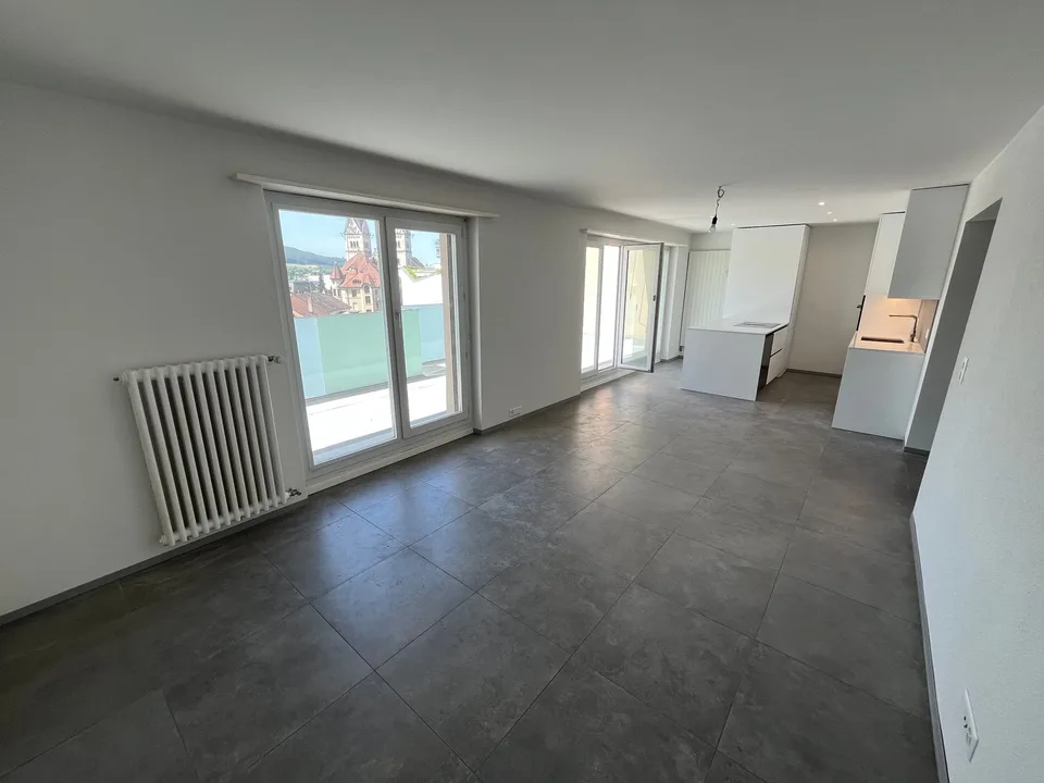 Primo occupante dopo ristrutturazione totale – appartamento moderno di 2,5 locali con 2 ampie terrazze a Olten