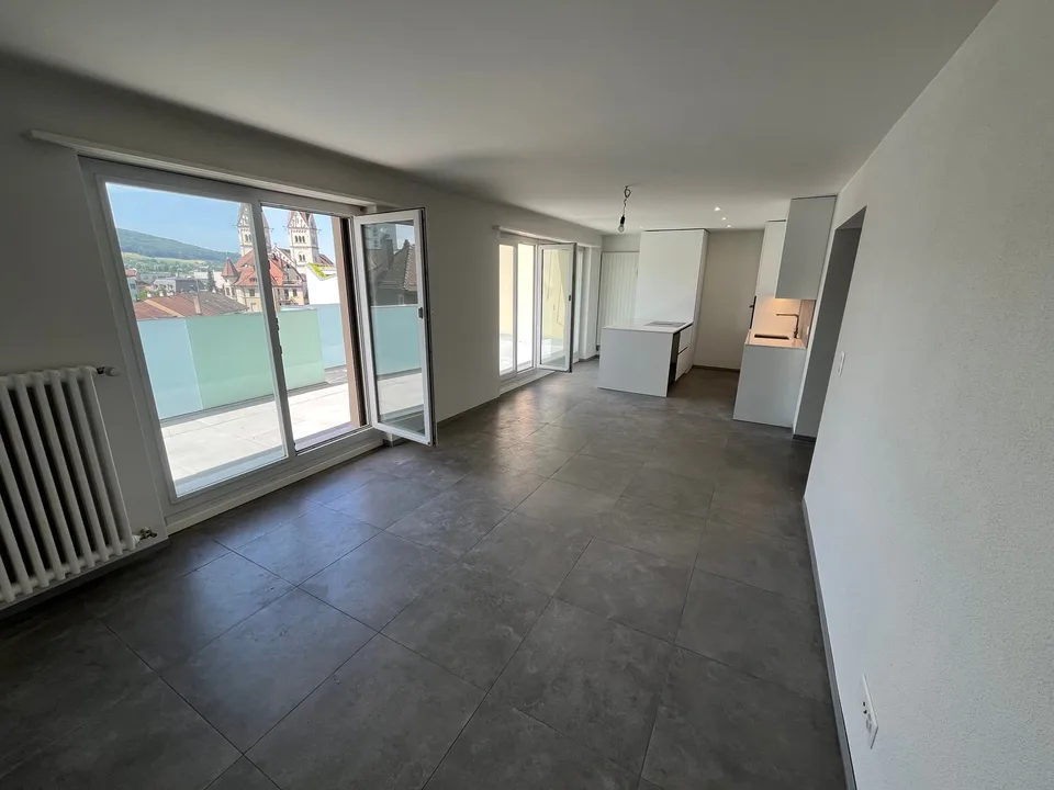Primo occupante dopo ristrutturazione totale – appartamento moderno di 2,5 locali con 2 ampie terrazze a Olten