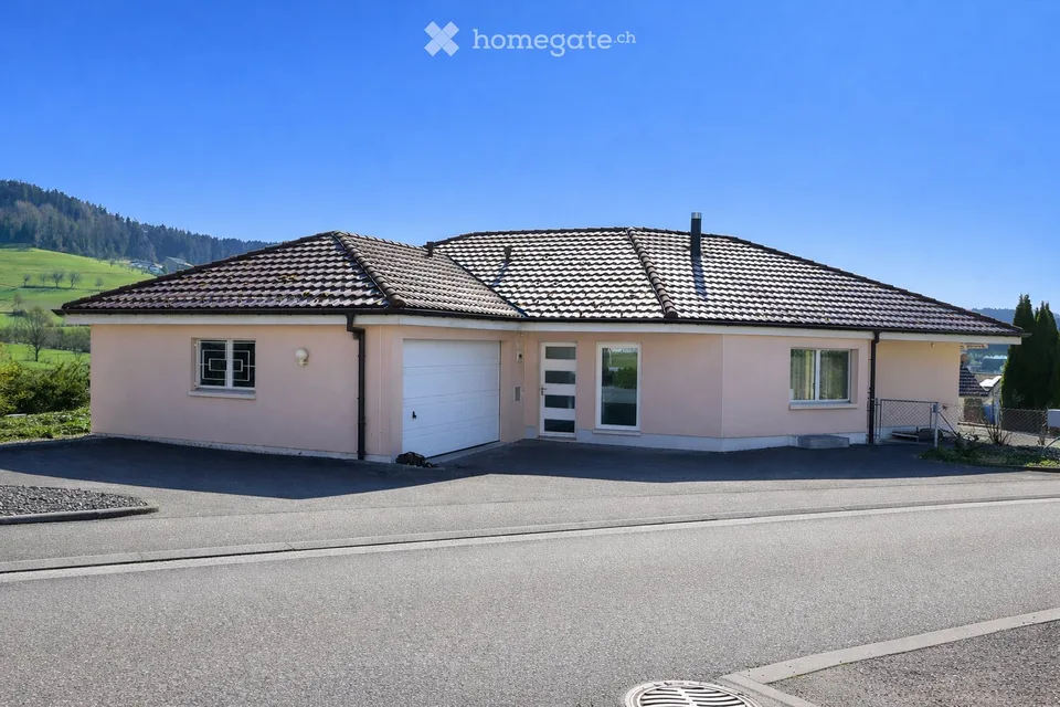 Einfamilienhaus in ruhiger Lage mit Blick ins Grüne