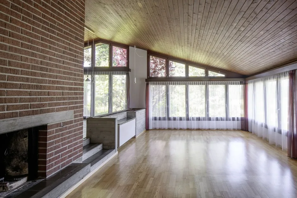Casa unifamiliare con giardino e vista panoramica alla periferia del villaggio