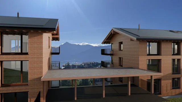 Nax - 2,5 Zimmer - Balkon zum Himmel D11
