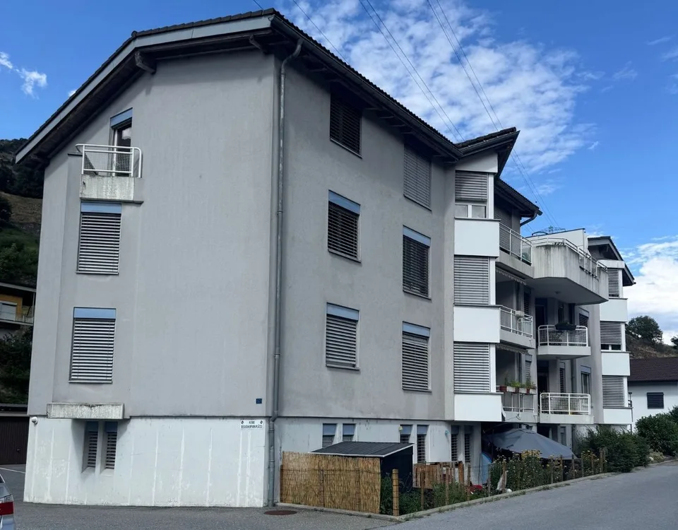 Gemütliche 4.5-Zimmer-Wohnung im  attraktiven Villenquartier von Raron