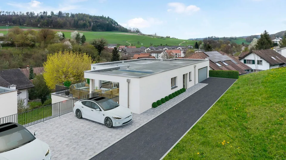 Neubau im Grünen mit Weitsicht – Foto 6 von 7