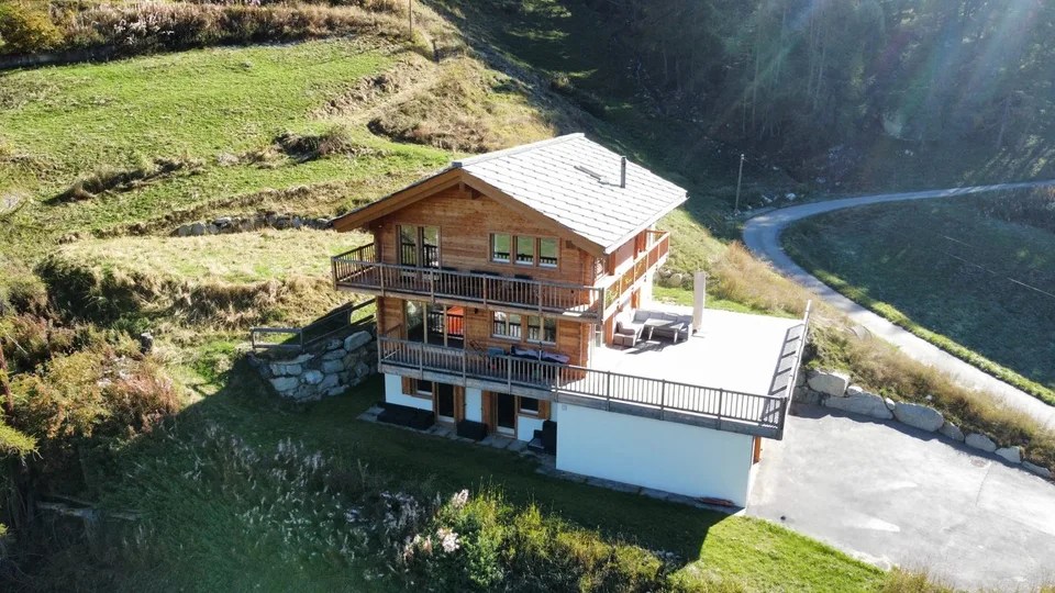 Chalet moderne  – Vue panoramique exceptionnelle - 306 m2 - Villaz / Evolène