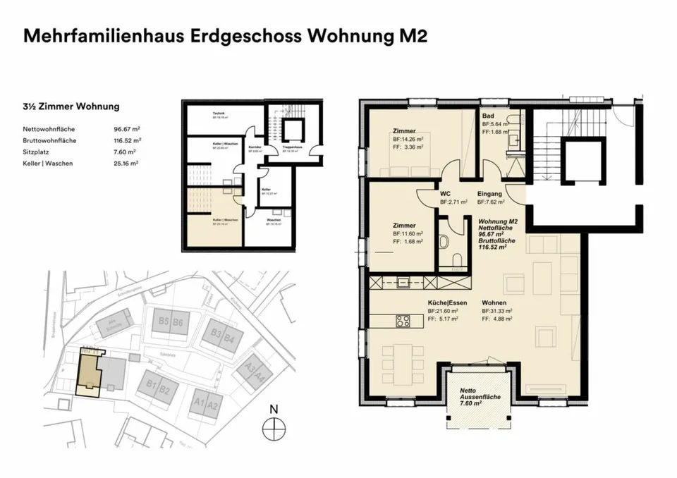 Zur alten Schmitte / Wohnung M1 – Foto 9 von 9