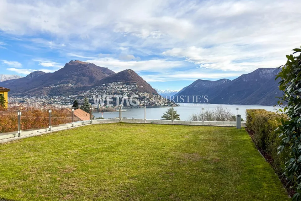 Zum Verkauf in Lugano: Moderne Duplex-Wohnung mit privatem Garten & herrlicher Seesicht, auch als Zweitwohnsitz möglich – Foto 7 von 13