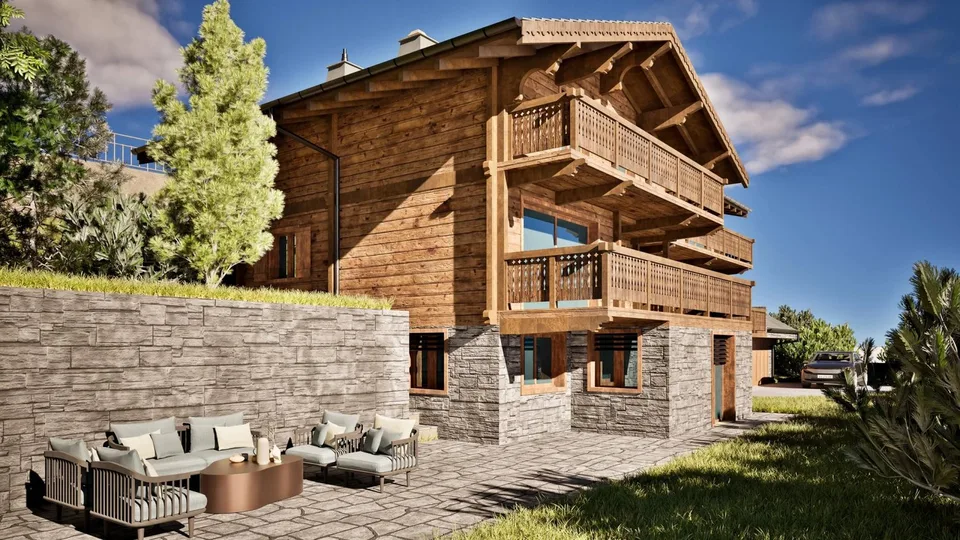 Chalet à convertir centre de Villars