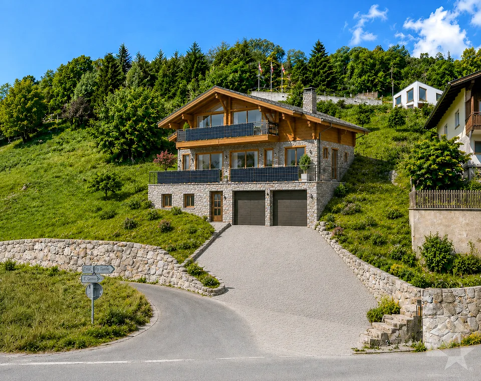 Bauland mit Sonne für Haus mit 2 Wohnungen – Foto 9 von 9