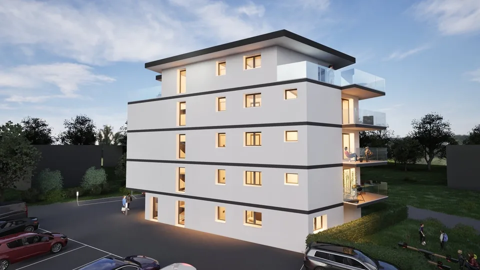 Magnifique attique de 3,5 pièces neuf avec vue imprenable sur Saxon ! – photo 12 sur 13