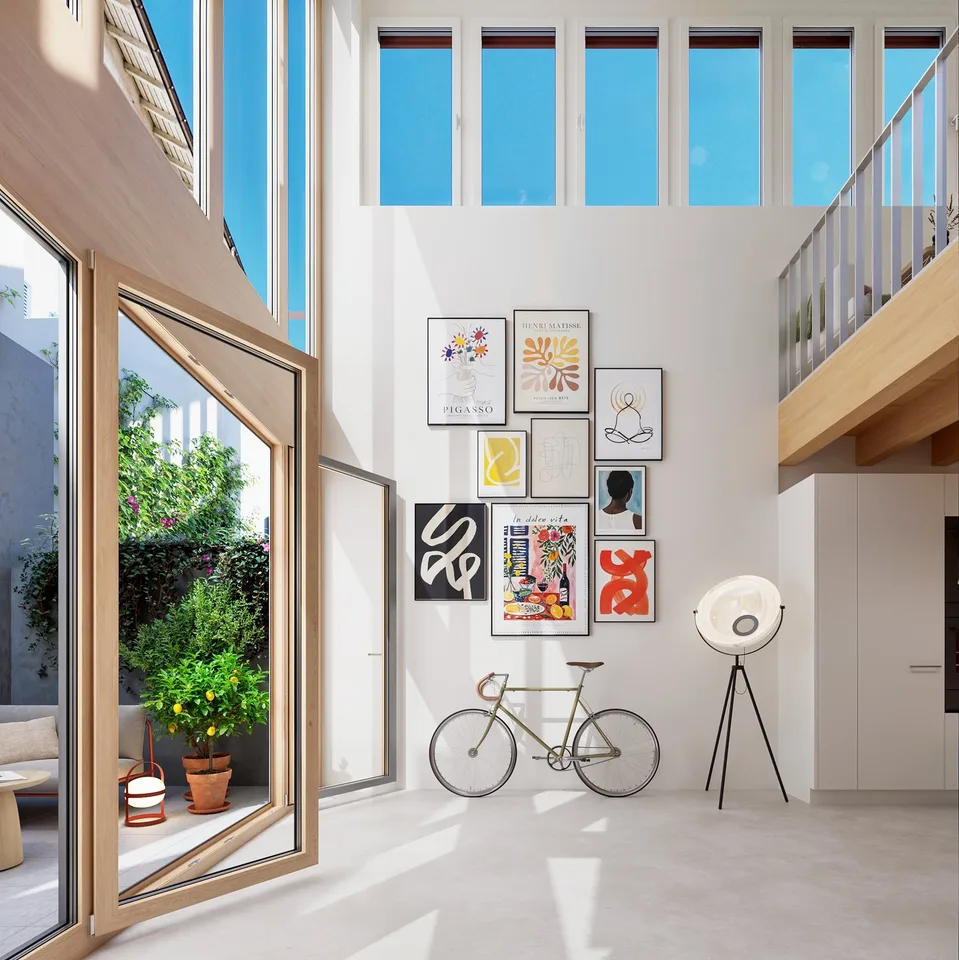 Reihenhäuser (Shedhallen) - Loftartiges Wohnen mit Charakter und industriellem Charme. – Foto 6 von 12