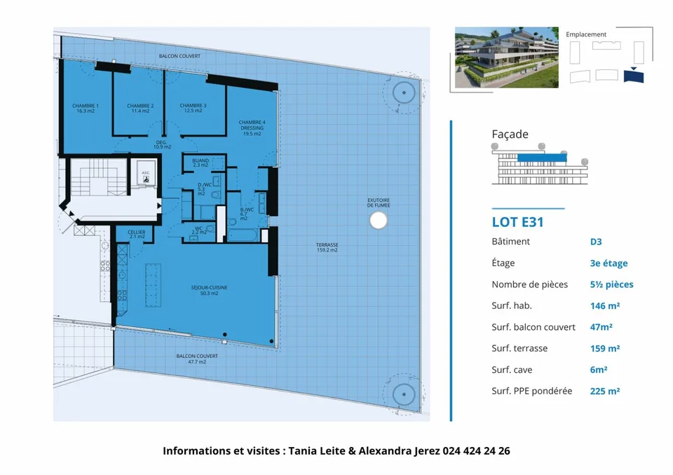 5.5 Zimmer Attikawohnung in Rolle – foto 31 di 31