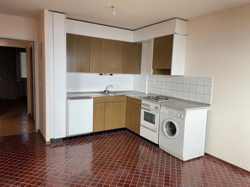 Appartement de 3,5 pcs avec vue imprenable sur le lac et les Alpes