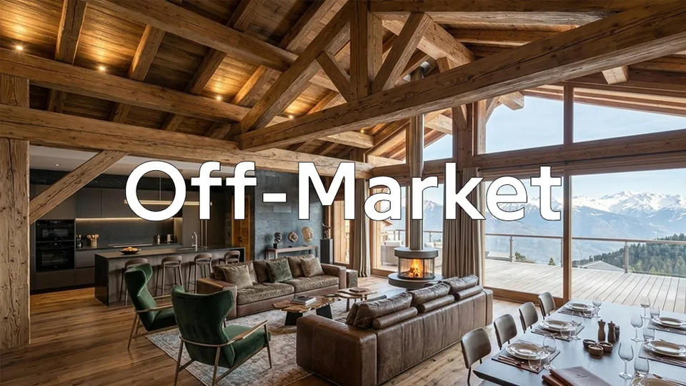 Off-Market : Appartement de Luxe à l'État de Neuf