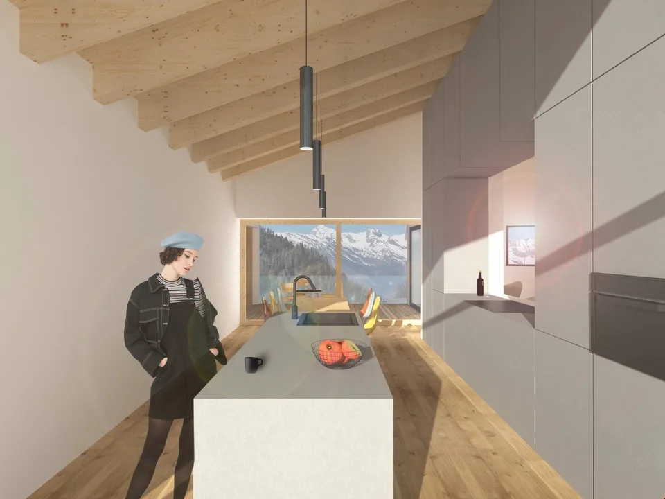 Appartamento nuovo con grande terrazza