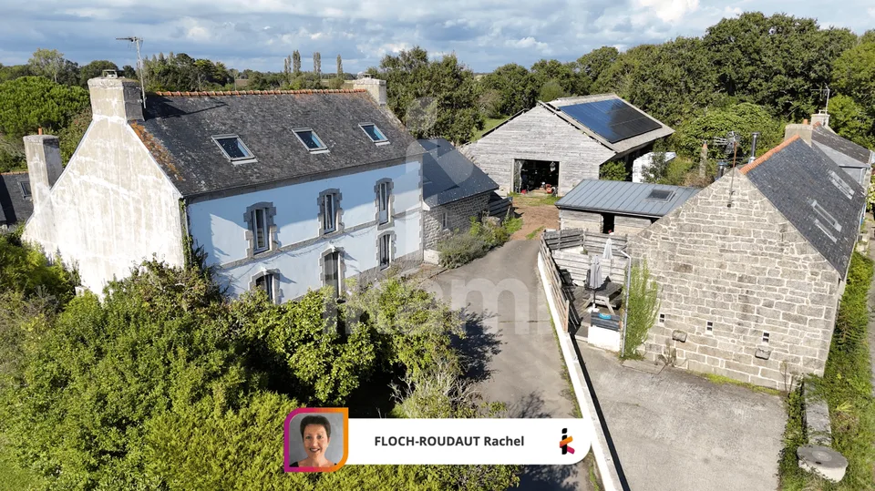 Propriété de charme à proximité des plages en Finistère sud