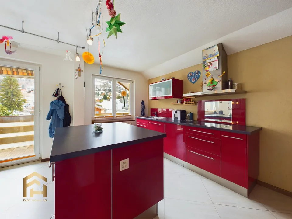 Grosszügige 6.5-Zimmer-Wohnung in Unterbäch
