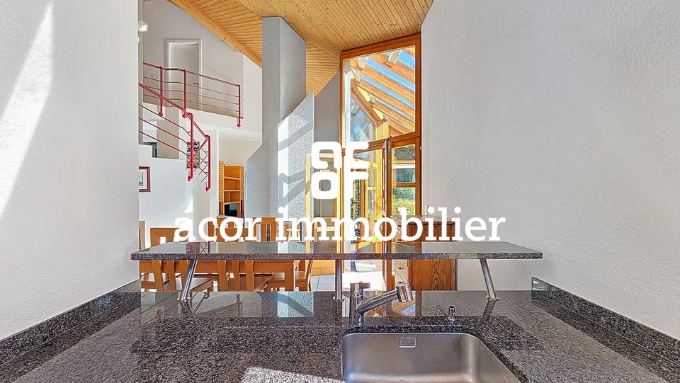 Architekten-Villa 6,5 Zimmer mit spektakulären Volumen ! – Foto 6 von 10