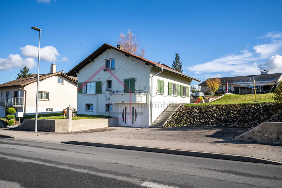 VILLA INDIVIDUELLE RÉNOVÉE DE 5.5 PIÈCES AVEC GRAND JARDIN