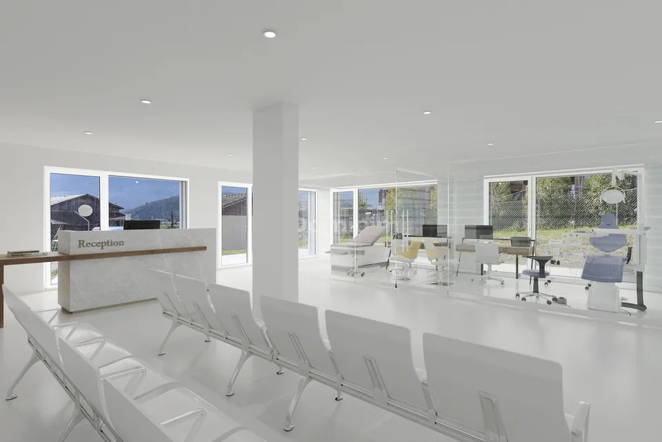 NEUF ! SURFACE COMMERCIALE DE 209 M² AVEC TERRASSE-PELOUSE