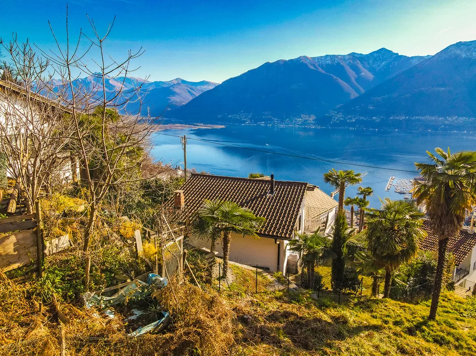 Grande terreno edificabile con splendida vista lago - Großes Baugrundstück mit Seeblick – foto 6 di 9
