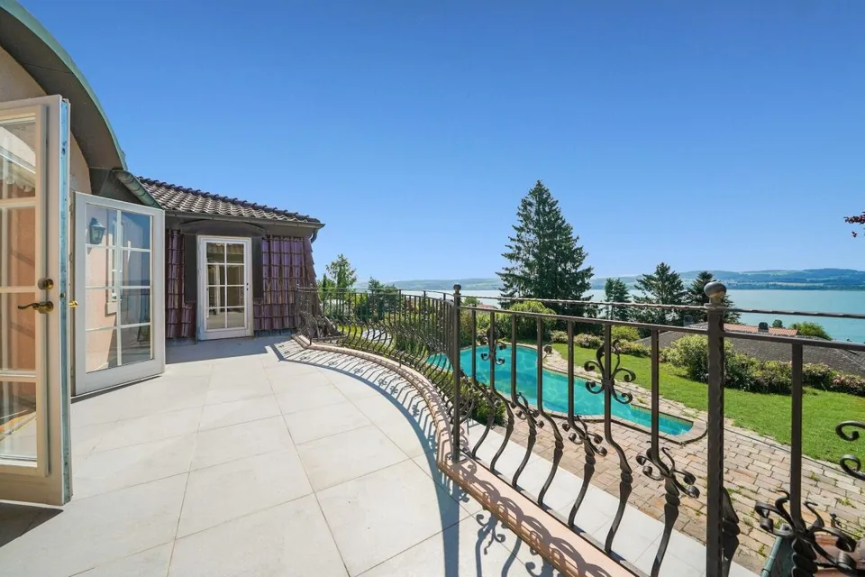 Exklusive Villa mit See- und Alpenblick - am Südhang von Lugnorre – Foto 16 von 21