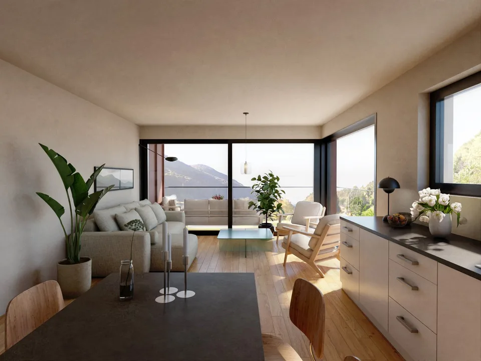 Accogliente appartamento 2.5 locali a Montagnola con garage