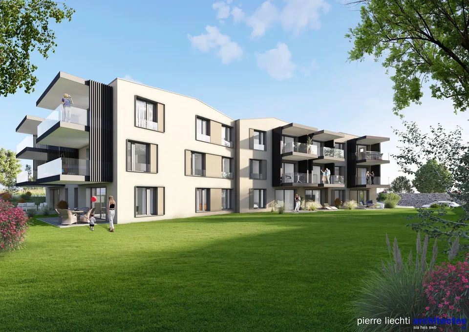 Appartement de 3.5 pièces avec loggia à Cortaillod