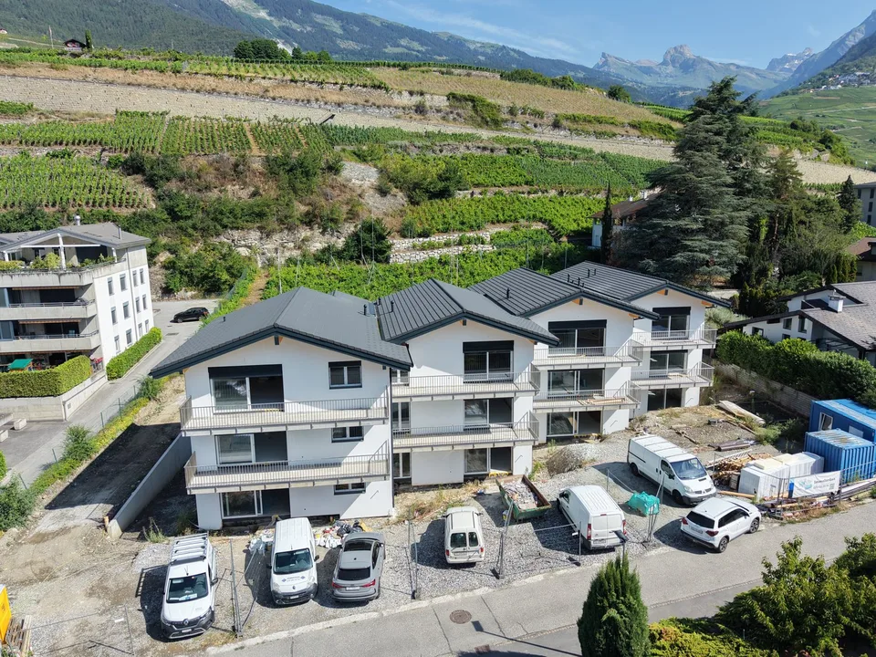 Neue 4,5-Zimmer-Wohnung mit Panoramablick in Conthey
