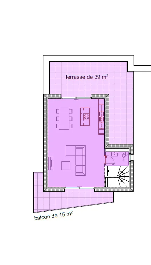 DUPLEX 5.5 Zimmer im Dachgeschoss - Einzigartiges Objekt der PPE - Einheit 5 – Foto 12 von 12